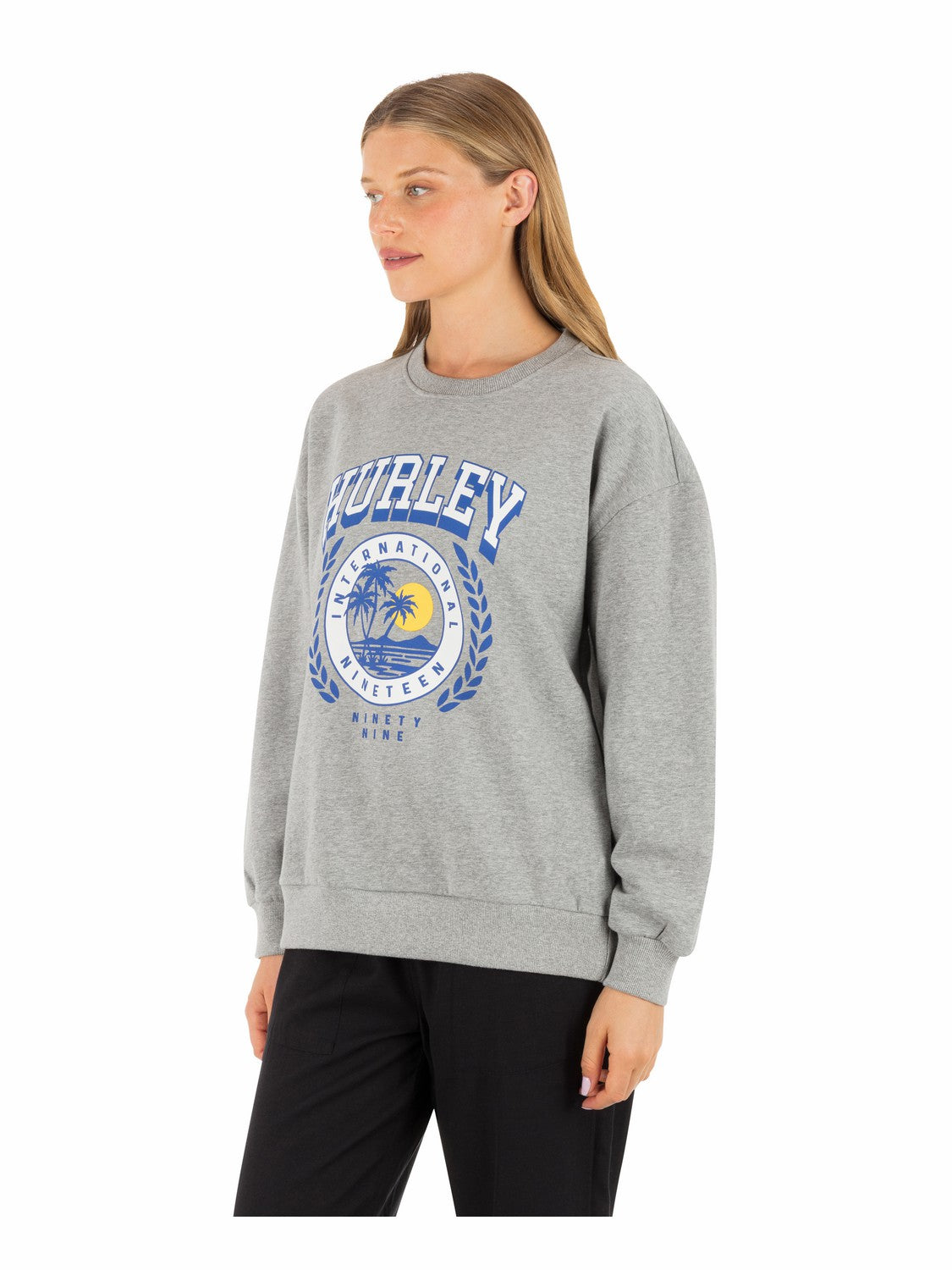 Hurley Academy Oversized Crew