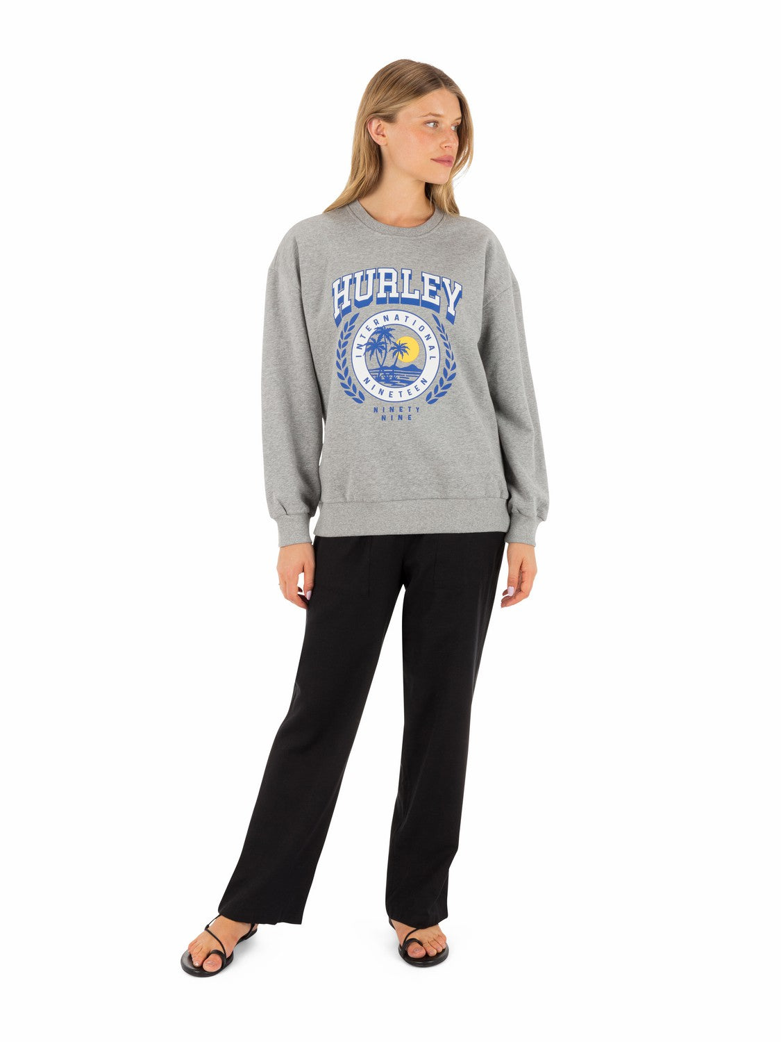 Hurley Academy Oversized Crew